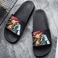 Onyourcases Black Lagoon With Gun Custom Adults Slippers Flip-flops Shoes Shoes Adults Black And White Slippers Non Slip Slippers