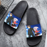 Onyourcases Charlotte Custom Adults Slippers Flip-flops Shoes Shoes Adults Black And White Slippers Non Slip Slippers