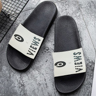 Onyourcases Drake s Views Ovo Custom Adults Slippers Flip-flops Shoes Shoes Adults Black And White Slippers Non Slip Slippers