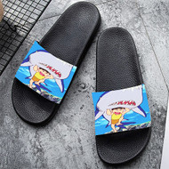 Onyourcases Future Boy Conan Custom Adults Slippers Flip-flops Shoes Shoes Adults Black And White Slippers Non Slip Slippers