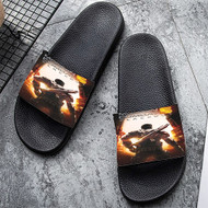 Onyourcases Modern Combat 5 Blackout Custom Adults Slippers Flip-flops Shoes Shoes Adults Black And White Slippers Non Slip Slippers