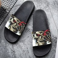 Onyourcases Overlord Custom Adults Slippers Flip-flops Shoes Shoes Adults Black And White Slippers Non Slip Slippers