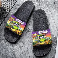 Onyourcases Rugrats Custom Adults Slippers Flip-flops Shoes Shoes Adults Black And White Slippers Non Slip Slippers