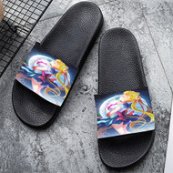 Onyourcases Sailor Moon With Power Custom Adults Slippers Flip-flops Shoes Shoes Adults Black And White Slippers Non Slip Slippers