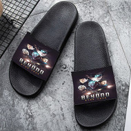 Onyourcases Star Trek Beyond Custom Adults Slippers Flip-flops Shoes Shoes Adults Black And White Slippers Non Slip Slippers