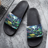 Onyourcases Teenage Mutant Ninja Turtles With Batman Custom Adults Slippers Flip-flops Shoes Shoes Adults Black And White Slippers Non Slip Slippers