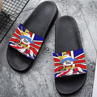 Onyourcases The Who Simpsons Custom Adults Slippers Flip-flops Shoes Shoes Adults Black And White Slippers Non Slip Slippers