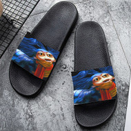 Onyourcases The Worm Labyrinth Custom Adults Slippers Flip-flops Shoes Shoes Adults Black And White Slippers Non Slip Slippers