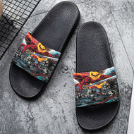 Onyourcases Thor Ragnarok Comic Custom Adults Slippers Flip-flops Shoes Shoes Adults Black And White Slippers Non Slip Slippers