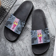 Onyourcases Unbreakable Kimmy Schmidt Custom Adults Slippers Flip-flops Shoes Shoes Adults Black And White Slippers Non Slip Slippers