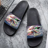 Onyourcases Voltron Force Custom Adults Slippers Flip-flops Shoes Shoes Adults Black And White Slippers Non Slip Slippers