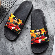 Onyourcases Vulcan Gabriel Summers Marvel Villains Custom Adults Slippers Flip-flops Shoes Shoes Adults Black And White Slippers Non Slip Slippers