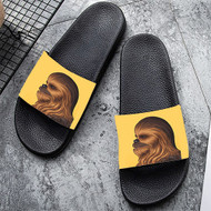 Onyourcases chewbacca Custom Adults Slippers Flip-flops Shoes Shoes Adults Black And White Slippers Non Slip Slippers