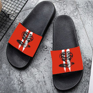 Onyourcases Cobra Kai Custom Adults Slippers Flip-flops Shoes Shoes Adults Black And White Slippers Non Slip Slippers