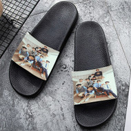 Onyourcases Sf9 Custom Adults Slippers Flip-flops Shoes Shoes Adults Black And White Slippers Non Slip Slippers