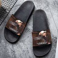 Onyourcases Tomas Ballardo Yo Se Que Lloraras Custom Adults Slippers Flip-flops Shoes Shoes Adults Black And White Slippers Non Slip Slippers