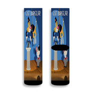 Onyourcases Cat Burglar Custom Socks Sublimation Awesome Printed Brand New Sports Elite Socks Polyester Bottoms Gymnastic Running Yoga School Basketball Skatebording Spandex