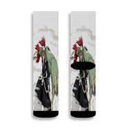 Onyourcases Renji Abarai Bleach Custom Socks Sublimation Awesome Printed Brand New Sports Elite Socks Polyester Bottoms Gymnastic Running Yoga School Basketball Skatebording Spandex