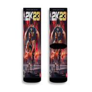 Onyourcases Stephen Curry NBA 2k23 Custom Socks Sublimation Awesome Printed Brand New Sports Elite Socks Polyester Bottoms Gymnastic Running Yoga School Basketball Skatebording Spandex