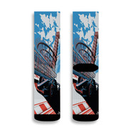 Onyourcases United States Grand Prix Circuit Of The Americas Custom Socks Sublimation Awesome Printed Brand New Sports Elite Socks Polyester Bottoms Gymnastic Running Yoga School Basketball Skatebording Spandex