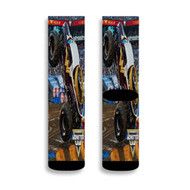 Onyourcases Wonder Woman Monster Truck Custom Socks Sublimation Awesome Printed Brand New Sports Elite Socks Polyester Bottoms Gymnastic Running Yoga School Basketball Skatebording Spandex