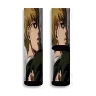 Onyourcases Armin Arlert Attack on Titan The Final Season Custom Socks Sublimation Awesome Printed Sports Brand New Elite Socks Polyester Bottoms Gymnastic Running Yoga School Basketball Skatebording Spandex