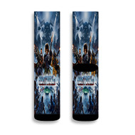 Onyourcases Huntdown Custom Socks Sublimation Awesome Printed Sports Brand New Elite Socks Polyester Bottoms Gymnastic Running Yoga School Basketball Skatebording Spandex