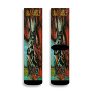 Onyourcases Iron Maiden Virtual XI 1998 Custom Socks Sublimation Awesome Printed Sports Brand New Elite Socks Polyester Bottoms Gymnastic Running Yoga School Basketball Skatebording Spandex