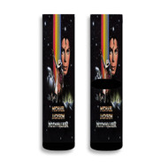 Onyourcases Michael Jackson Moonwalker Custom Socks Sublimation Awesome Printed Sports Brand New Elite Socks Polyester Bottoms Gymnastic Running Yoga School Basketball Skatebording Spandex