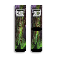 Onyourcases SMITE Custom Socks Sublimation Awesome Printed Sports Brand New Elite Socks Polyester Bottoms Gymnastic Running Yoga School Basketball Skatebording Spandex