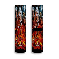 Onyourcases Terrifier 2 Custom Socks Sublimation Awesome Printed Sports Brand New Elite Socks Polyester Bottoms Gymnastic Running Yoga School Basketball Skatebording Spandex