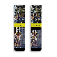 Onyourcases The Michigan Daily Champion Custom Socks Sublimation Awesome Printed Sports Brand New Elite Socks Polyester Bottoms Gymnastic Running Yoga School Basketball Skatebording Spandex