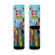 Onyourcases LEGO City Adventures Custom Socks Sublimation Awesome Printed Sports Elite Brand New Socks Polyester Bottoms Gymnastic Running Yoga School Basketball Skatebording Spandex