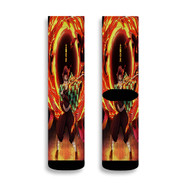 Onyourcases Tanjiro Kamado Demon Slayer Custom Socks Sublimation Awesome Printed Sports Elite Brand New Socks Polyester Bottoms Gymnastic Running Yoga School Basketball Skatebording Spandex