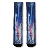 Onyourcases Kimi No Na Wa Your Name Custom Socks Sublimation Awesome Printed Sports Elite Socks Brand New Top Polyester Bottoms Gymnastic Running Yoga School Basketball Skatebording Spandex