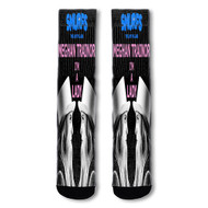 Onyourcases Meghan Trainor I m a Lady Custom Socks Sublimation Awesome Printed Sports Elite Socks Brand New Top Polyester Bottoms Gymnastic Running Yoga School Basketball Skatebording Spandex