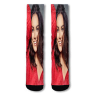 Onyourcases Ewa Farna Custom Socks Sublimation Awesome Printed Sports Elite Socks Top Polyester Brand New Bottoms Gymnastic Running Yoga School Basketball Skatebording Spandex