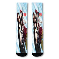 Onyourcases Fairy tail Custom Socks Sublimation Awesome Printed Sports Elite Socks Top Polyester Brand New Bottoms Gymnastic Running Yoga School Basketball Skatebording Spandex