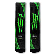 Onyourcases Fox Racing Monster Energy Custom Socks Sublimation Awesome Printed Sports Elite Socks Top Polyester Brand New Bottoms Gymnastic Running Yoga School Basketball Skatebording Spandex