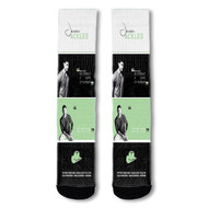 Onyourcases Jensen Ackles Custom Socks Sublimation Awesome Printed Sports Elite Socks Top Polyester Brand New Bottoms Gymnastic Running Yoga School Basketball Skatebording Spandex