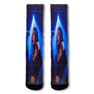 Onyourcases Jorja Smith Custom Socks Sublimation Awesome Printed Sports Elite Socks Top Polyester Brand New Bottoms Gymnastic Running Yoga School Basketball Skatebording Spandex