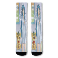 Onyourcases Kaname Chidori Full Metal Panic Custom Socks Sublimation Awesome Printed Sports Elite Socks Top Polyester Brand New Bottoms Gymnastic Running Yoga School Basketball Skatebording Spandex