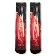 Onyourcases Leslie Shaw Bomb n Custom Socks Sublimation Awesome Printed Sports Elite Socks Top Polyester Brand New Bottoms Gymnastic Running Yoga School Basketball Skatebording Spandex