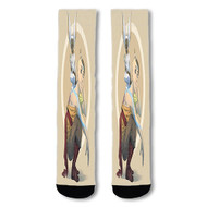 Onyourcases Aang and Momo Avatar The Last Airbender Custom Socks Sublimation Awesome Printed Sports Elite Socks Top Polyester Bottoms Brand New Gymnastic Running Yoga School Basketball Skatebording Spandex