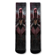 Onyourcases Daredevil Netflix Marvel Custom Socks Sublimation Awesome Printed Sports Elite Socks Top Polyester Bottoms Brand New Gymnastic Running Yoga School Basketball Skatebording Spandex