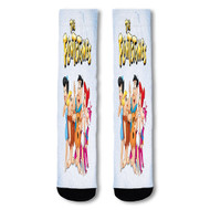 Onyourcases The Flintstones Custom Socks Sublimation Awesome Printed Sports Elite Socks Top Polyester Bottoms Brand New Gymnastic Running Yoga School Basketball Skatebording Spandex