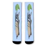 Onyourcases Totoro Custom Socks Sublimation Awesome Printed Sports Elite Socks Top Polyester Bottoms Brand New Gymnastic Running Yoga School Basketball Skatebording Spandex