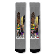 Onyourcases XXXTENTACION Off The Wall Feat Ski Mask Custom Socks Sublimation Awesome Printed Sports Elite Socks Top Polyester Bottoms Brand New Gymnastic Running Yoga School Basketball Skatebording Spandex