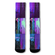 Onyourcases M83 Midnight City Custom Socks Sublimation Awesome Printed Sports Elite Socks Top Polyester Bottoms Brand New Gymnastic Running Yoga School Basketball Skatebording Spandex