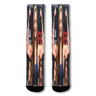 Onyourcases Miesha Tate UFC Custom Socks Sublimation Awesome Printed Sports Elite Socks Top Polyester Bottoms Brand New Gymnastic Running Yoga School Basketball Skatebording Spandex